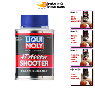  Phụ gia vệ sinh buồng đốt tẩy carbon cho xe máy Liqui Moly 7916 dung tích 80ml