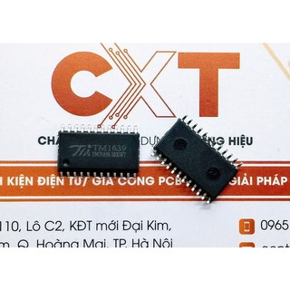 Tm1639 ic led display drivers sop-24