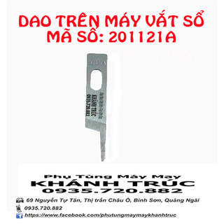 201121A Dao trên máy vắt sổ công nghiệp và máy vắt sổ gia đình