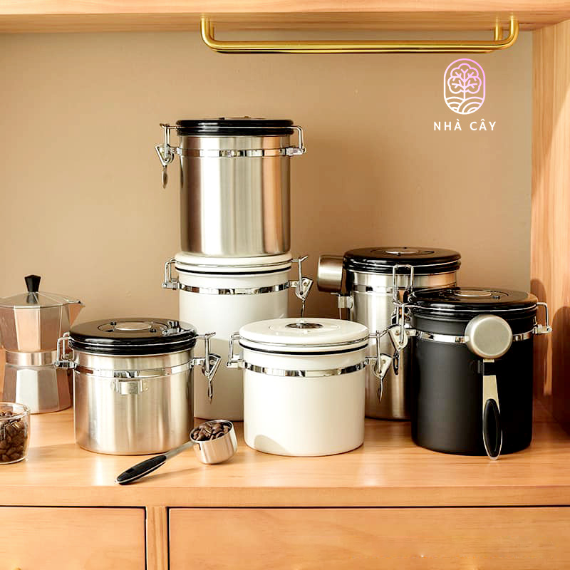 Hộp đựng cà phê chuyên dụng -  Lõi INOX 304