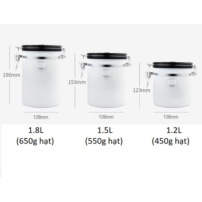 Hộp đựng cà phê chuyên dụng -  Lõi INOX 304