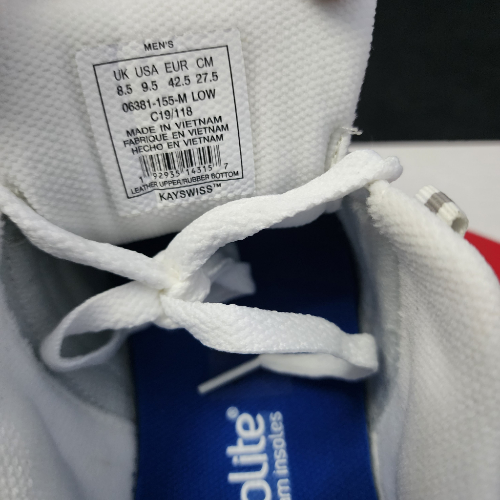 Giày kswiss nam da thuộc Altezo mới