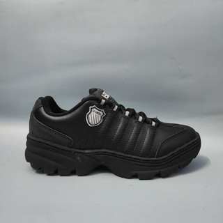 [ Chính hãng ] Giày Kswiss da thuộc đen nam nữ