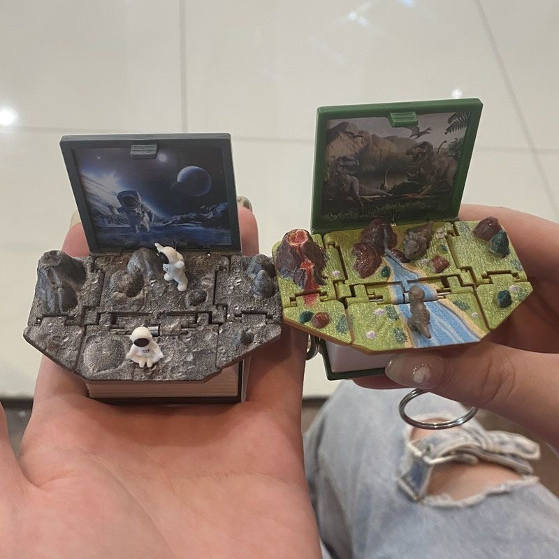 Móc khóa mô hình 3D siêu độc đáo