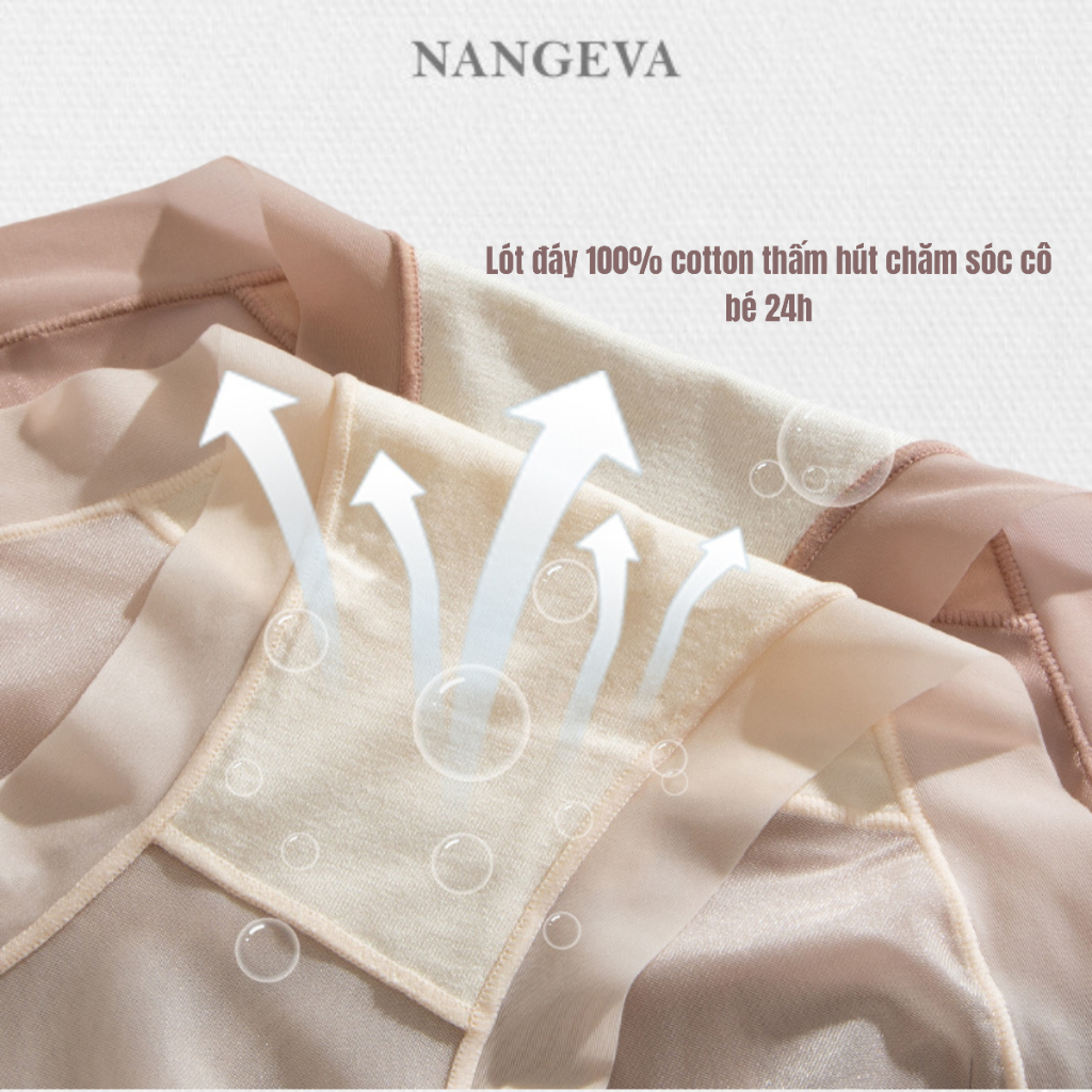 Quần Lót Nữ Su Băng Lụa Tàng Hình NANGEVA 2917