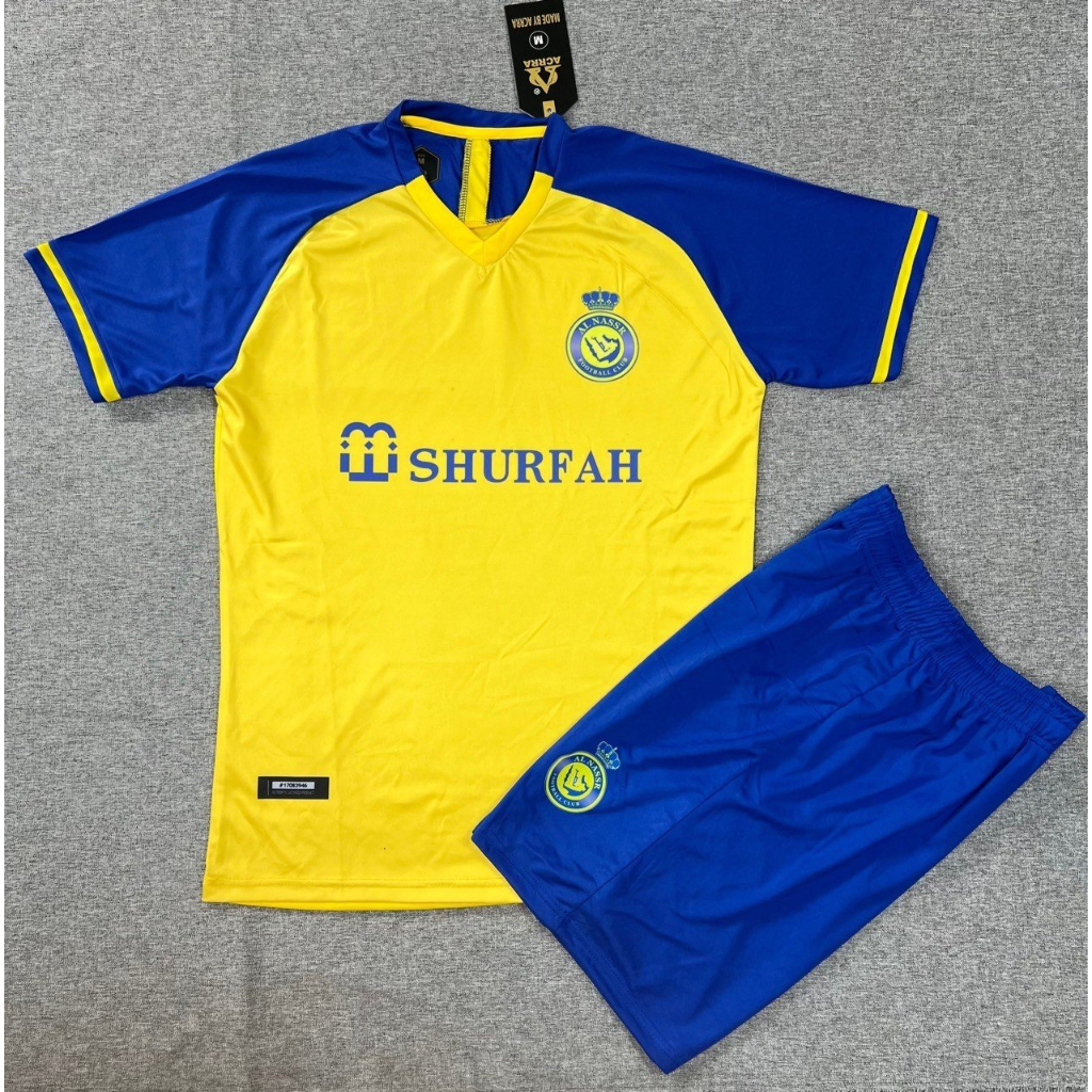 Bộ Quần Áo Bóng Đá Thể Thao CLB AL - Nassr FC CR7 2022/2023