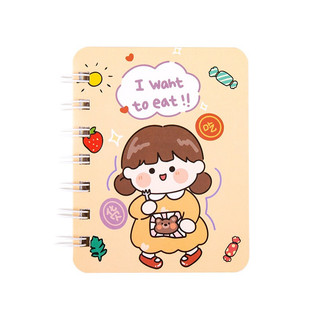 Sổ tay mini, sổ lò xo kẻ ngang cute
