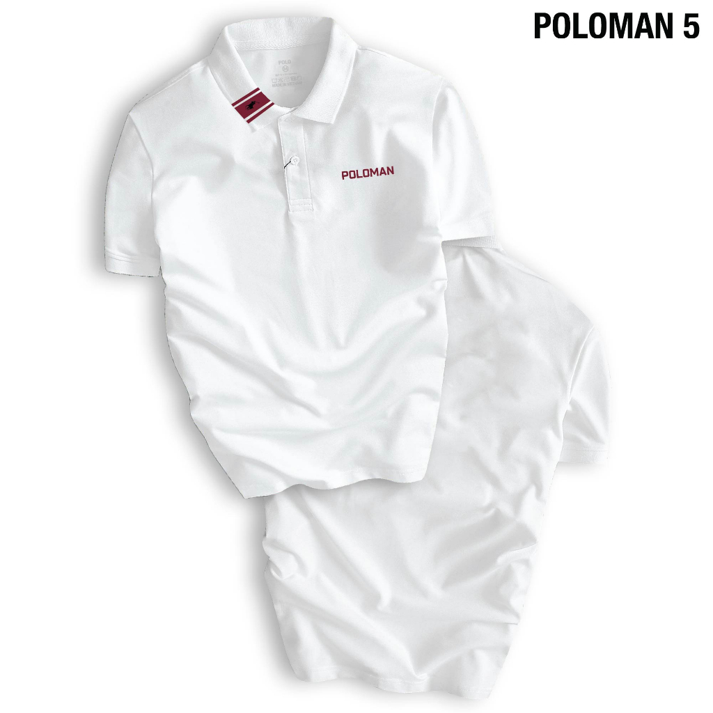 Áo thun POLO nam POLOMAN 5 thiết kế đơn giản, chất liệu cao cấp, chuẩn form, trẻ trung, dễ phối đồ