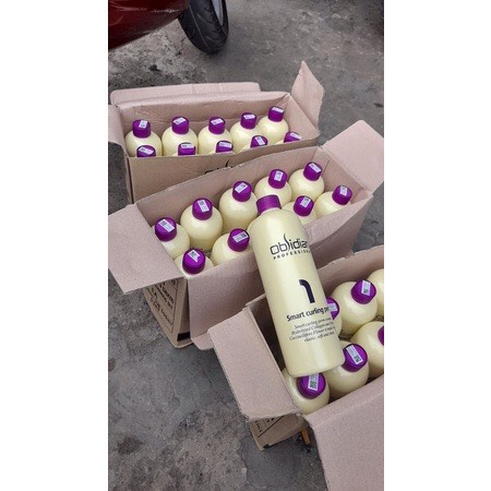 Uốn tóc 3D Obsidian Uốn nóng và uốn lạnh 500ml/chai