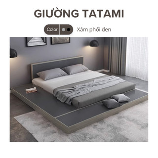 Giường ngủ bệt phối màu hiện đại thiết kế mở rộng Yapi-511