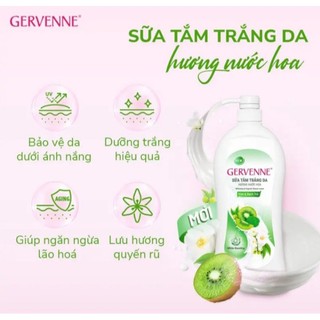 Chai sữa tắm Gervenne 900g