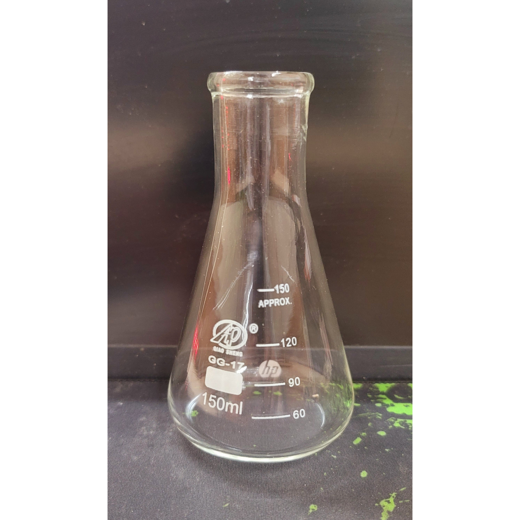 Bình tam giác thủy tinh 150ml