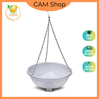 Dây xích treo chậu hoa cây cảnh, móc xích treo chậu hoa 3 dây chắc chắn dài 43cm