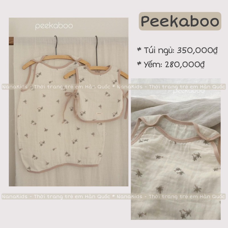 [PEEKABOO] Túi ngủ hè Pam Pam