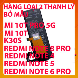 Pin thay thế Xiaomi Mi 10T Pro/Mi 10T/Redmi K30S/Note 8 Pro/Note 4/Note 5 Pro/Note 6 Pro