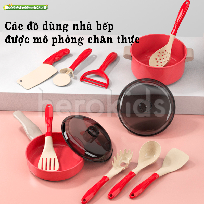 Bộ đồ chơi cắt hoa quả cho bé kiêm đồ chơi nấu ăn trẻ em, trò chơi cắt trái cây, rau củ quả dành cho trẻ em