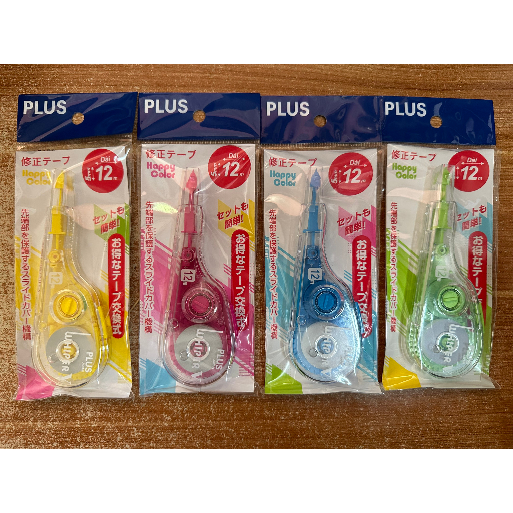 Bút xoá kéo dài Plus WH-105T - Happy Color