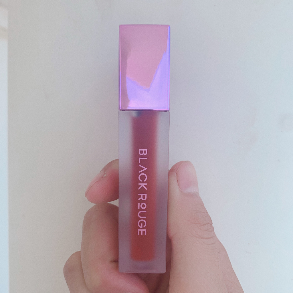 Son Kem Lì Black Rouge Màu A12 Nâu Đỏ Air Fit Velvet Tint