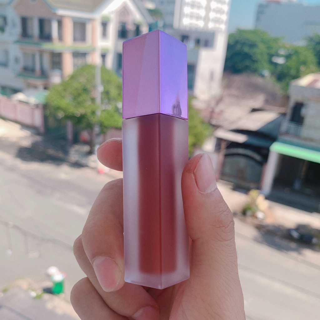 Son Kem Lì Black Rouge Màu A12 Nâu Đỏ Air Fit Velvet Tint