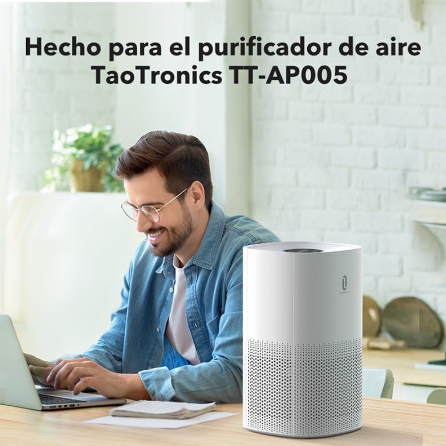 Máy lọc không khí TaoTronics AP005 HEPA 3 in 1 bảo hành 12 tháng dùng cho căn hộ dưới 30m2 với Chế độ tự động, Hẹn giờ | BigBuy360 - bigbuy360.vn