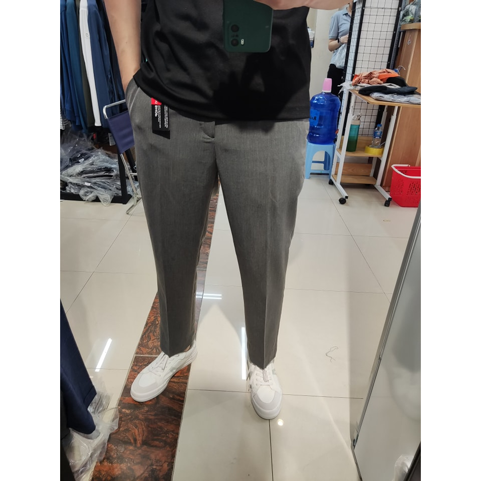 Quần âu nam TOP10 cạp chun nhẹ vải âu đẹp, co giãn nhẹ chống nhăn tốt