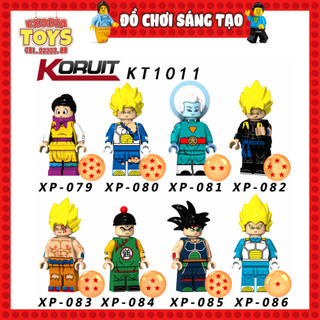 Xếp hình Minifigure nhân vật truyện manga Dragon Ball : 7 viên ngọc rồng - Đồ Chơi Lắp Ghép Sáng Tạo - KORUIT KT1011