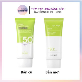Kem chống nắng cho da nhạy cảm SCINIC Enjoy Safety Mild Sun Cream SPF50+ PA++++ 50ml