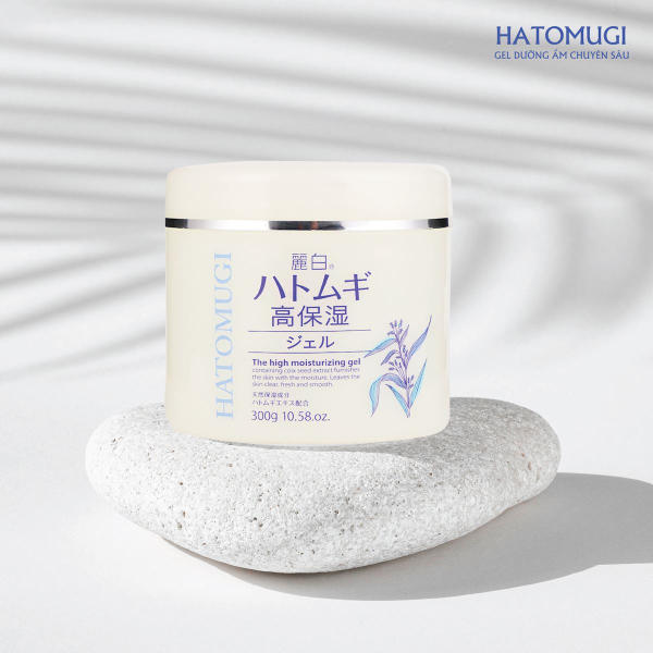 Gel dưỡng ẩm chuyên sâu Hatomugi Nhật Bản 300g