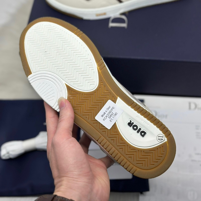 Giày DIO B27 White Brown Trắng Nâu 1947 Lai Au Fullbox Cứng Cao Cấp