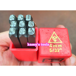 Bộ đóng số xuôi top yc-602 2mm 3mm 4mm 5mm 6mm