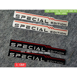 Tem special edition dán ốp sườn lead