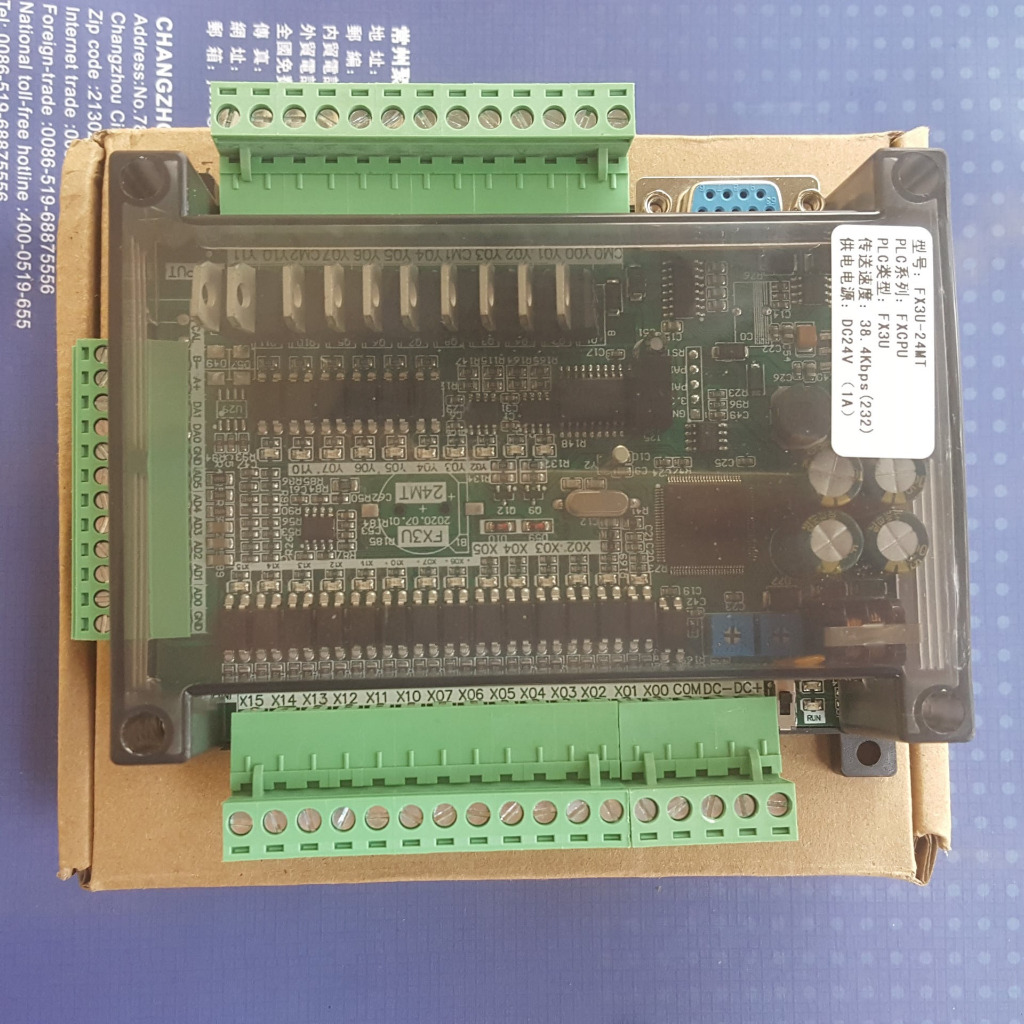 Combo Màn hình HMI Text OP320-A-S OP325 Và PLC FX3U 14/24 MR/MT