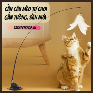 Cần câu mèo gắn tường tự chơi