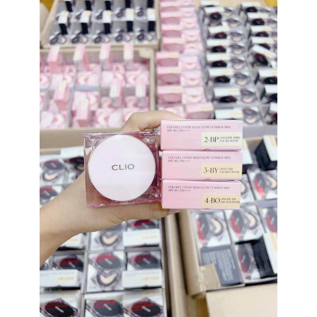 PHẤN NƯỚC CLIO MESH GLOW CUSHION size mini - LAMII BEAUTY