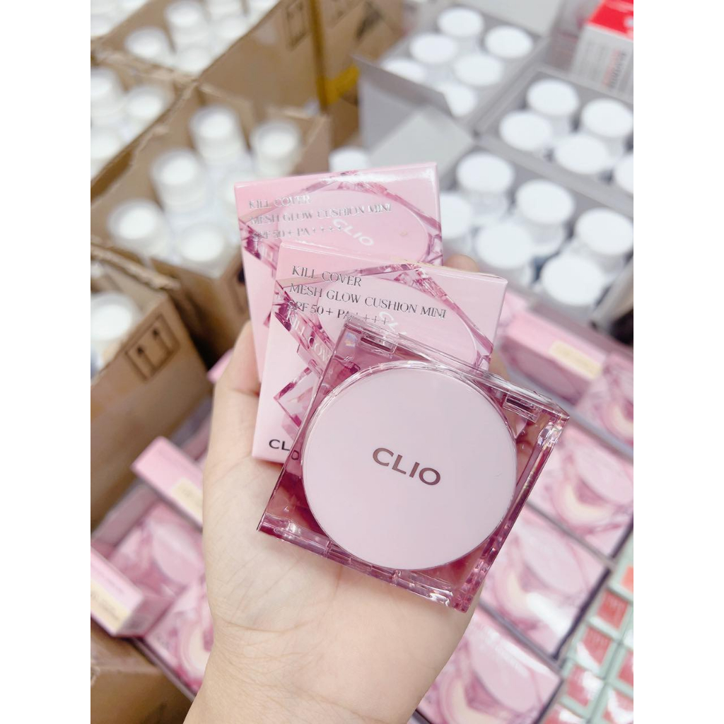 PHẤN NƯỚC CLIO MESH GLOW CUSHION size mini - LAMII BEAUTY