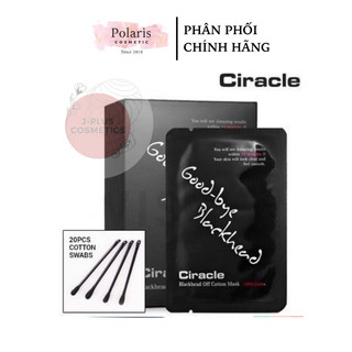 Miếng Dán Hút Mụn Đầu Đen, Sợi Bã Nhờn Ciracle Goodbye Blackhead Cotton Mask