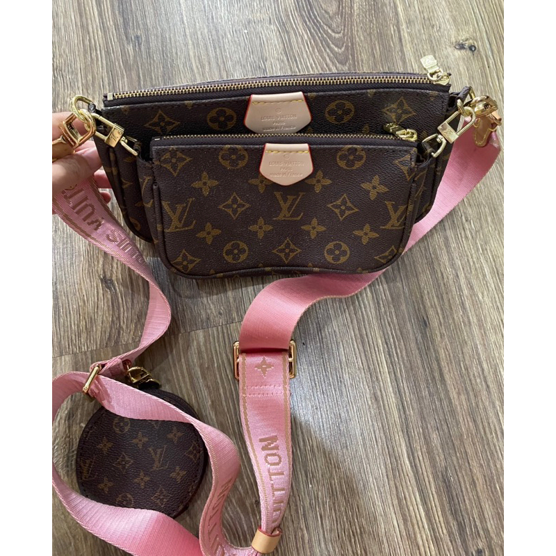 Túi lv dây hồng
