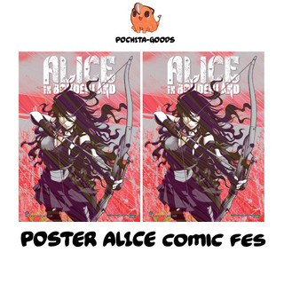 Poster Alice In Borderland - Comic Fes Quà Tặng Kèm - Alice In Borderland