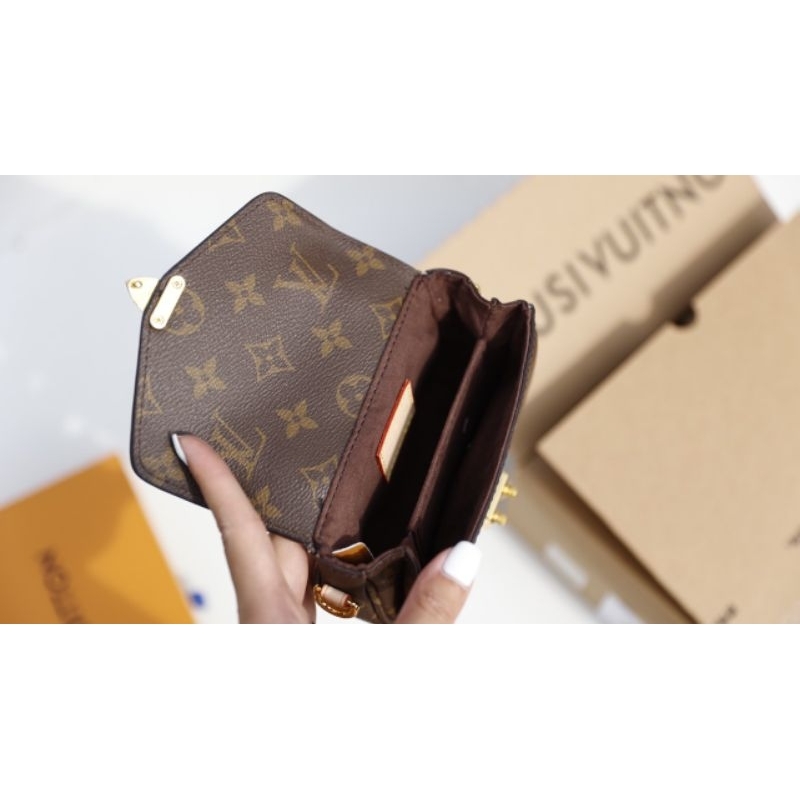 Túi nữ LV Metis sz14cm họa tiết đặc trưng.lót kèm code full 2 box