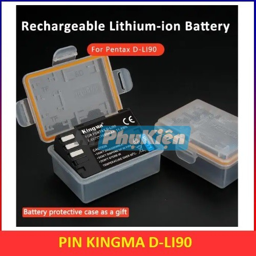 Pin Kingma for Pentax D-Li90 Dli90