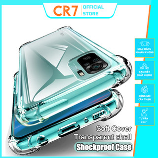 Ốp điện thoại trong suốt cho Xiaomi Redmi 9a Note 9 9s 8 7 6 5 Pro Plus Mi 9 Se