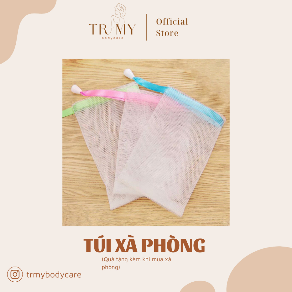 Túi Lưới Xà Phòng 2 Lớp
