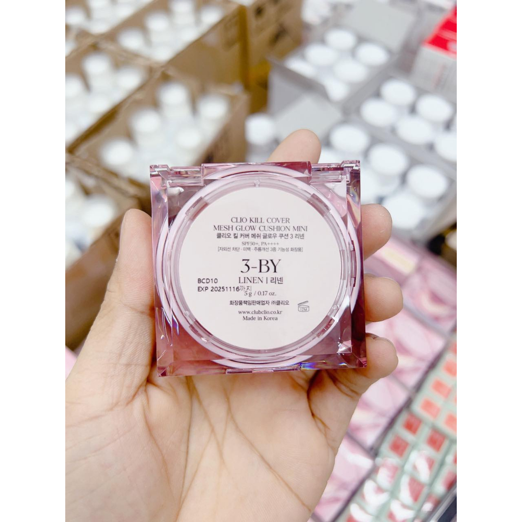 PHẤN NƯỚC CLIO MESH GLOW CUSHION size mini - LAMII BEAUTY