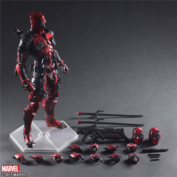 MH08 - Mô Hình Cao Cấp Deadpool Play Arts Kai Cao 25cm - Mô Hình DeadPool PAK