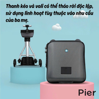 Vali/ xe đẩy Pier bản mới.