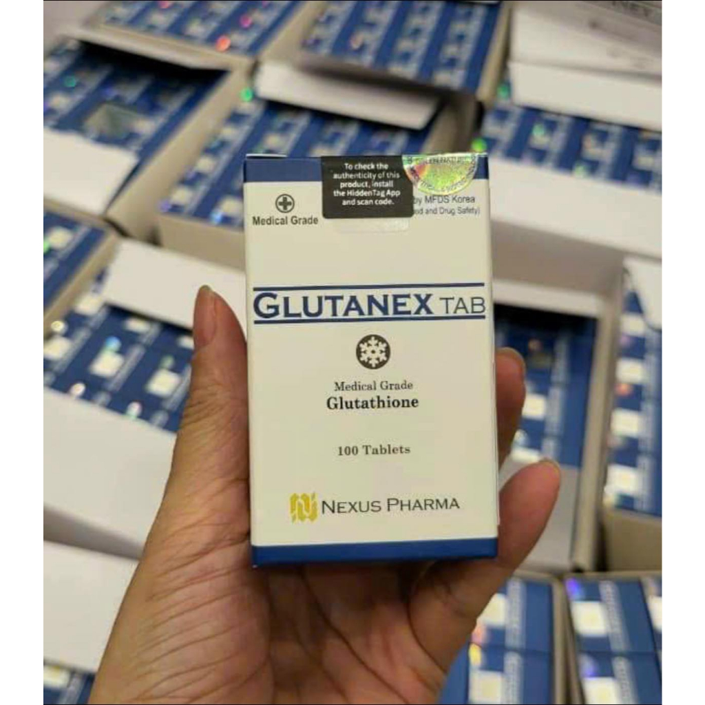 Viên uống trắng da GLUTANEX Tab 100v - Nexus pharma (Hàn Quốc)