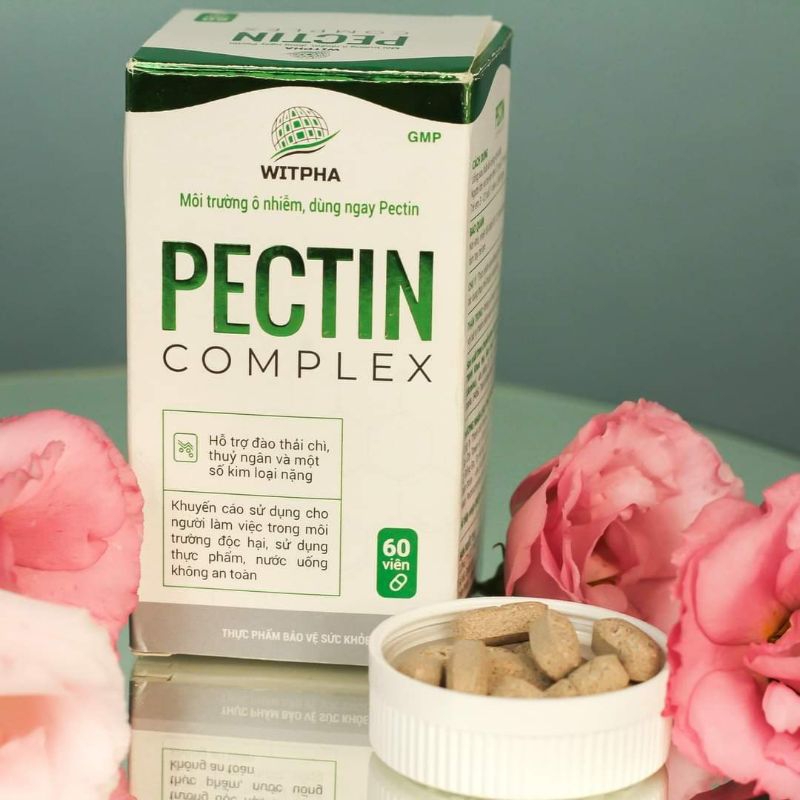 Pectin complex Thải kim loại nặng