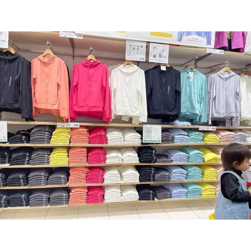 ÁO CHỐNG NẮNG UNIQLO NHẬT BẢN ÁO CHỐNG NẮNG NỮ 2023 MUA TẠI NHẬT