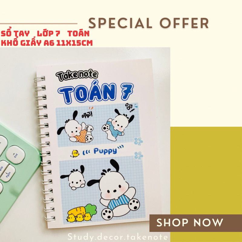 Sổ tay Takenote Toán 7