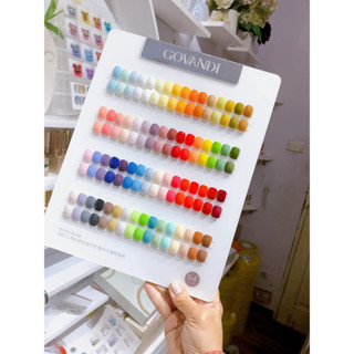 Set Sơn Gel GOVANDI 64 màu 15ml/chai Tặng base top & bảng màu